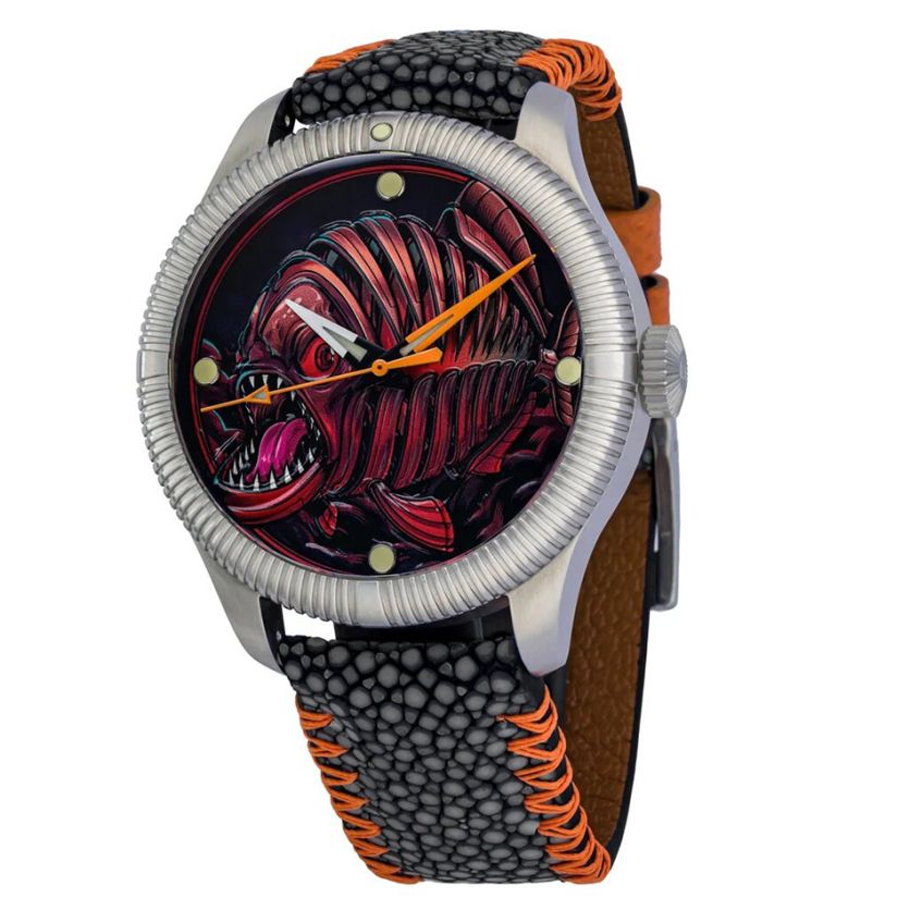 Ocean Crawler Piranha - Ceramic-Enamel Dial - LE Ocean Crawler Piranha - Ceramic-Enamel Dial - LE