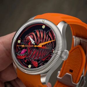 Ocean Crawler Piranha - Ceramic-Enamel Dial - LE Ocean Crawler Piranha - Ceramic-Enamel Dial - LE