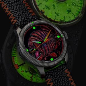 Ocean Crawler Piranha - Ceramic-Enamel Dial - LE Ocean Crawler Piranha - Ceramic-Enamel Dial - LE