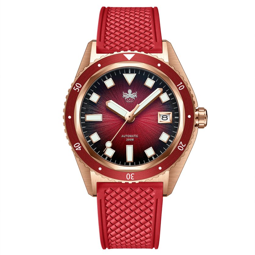 PHOIBOS Argo Bronze PY057D Spiral Sunray Red PHOIBOS Argo Bronze PY057D Spiral Sunray Red