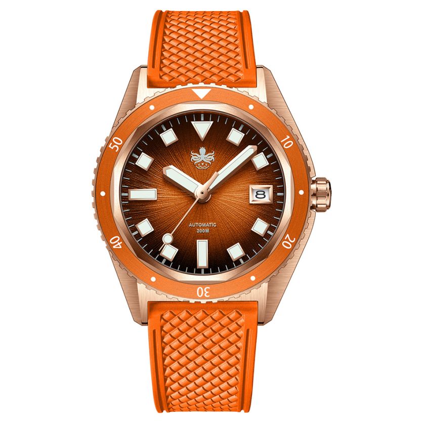 PHOIBOS Argo Bronze PY057G Spiral Sunray Orange PHOIBOS Argo Bronze PY057G Spiral Sunray Orange