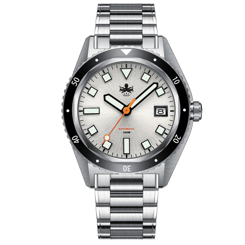 Phoibos Argo PY052E Spiral Sunray Silver White Phoibos Argo PY052E Spiral Sunray Silver White