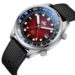 Phoibos Eagle Ray GMT Red PX023E Phoibos Eagle Ray GMT Red PX023E