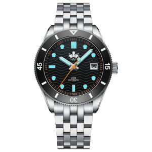 Phoibos Wave Master PY053CD Black Date Phoibos Wave Master PY053CD Black Date