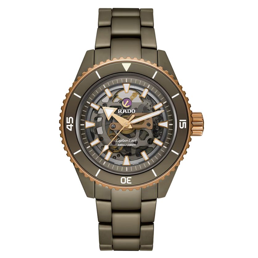 Rado Captain Cook High-Tech Ceramic Skeleton 01.808.6150.3.016 R32150162 Rado Captain Cook High-Tech Ceramic Skeleton 01.808.6150.3.016 R32150162