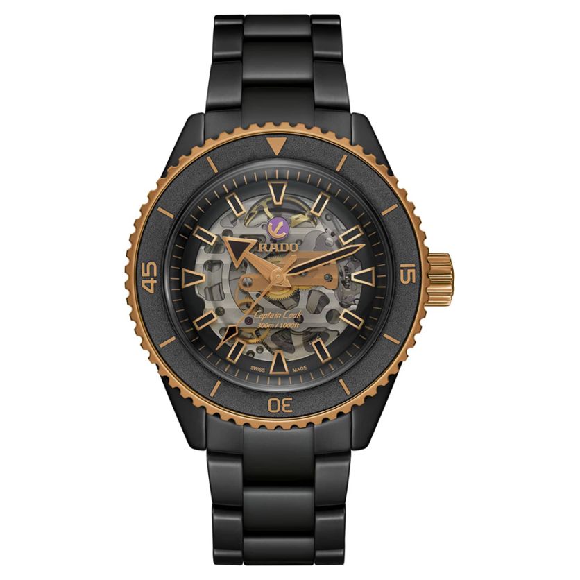 Rado Captain Cook High-Tech Ceramic Skeleton 01.808.6192.3.015 R32192152 Rado Captain Cook High-Tech Ceramic Skeleton 01.808.6192.3.015 R32192152