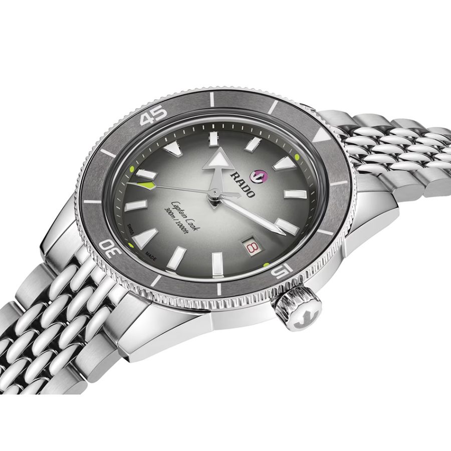 Rado Captain Cook X Tennis Limited Edition 01.763.6222.3.510 R32222108 + 3 straps Rado Captain Cook X Tennis Limited Edition 01.763.6222.3.510 R32222108 + 3 straps