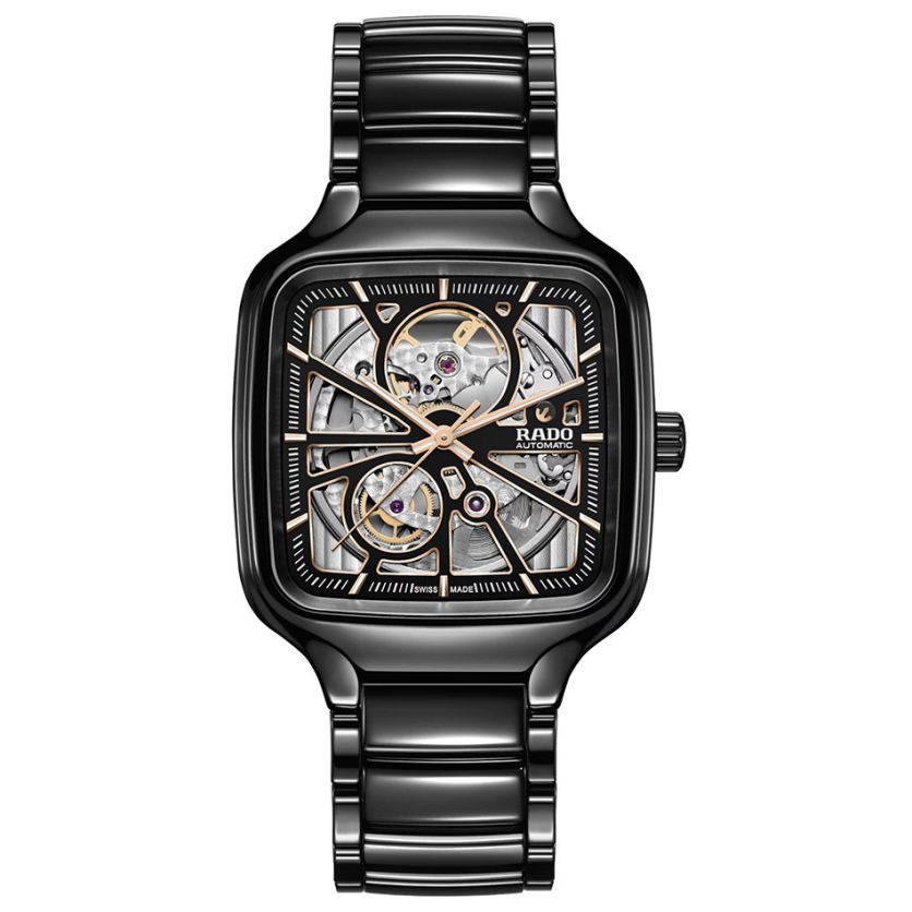 Rado TRUE SQUARE AUTOMATIC OPEN HEART 01.734.6086.3.016 R27086162 Rado TRUE SQUARE AUTOMATIC OPEN HEART 01.734.6086.3.016 R27086162