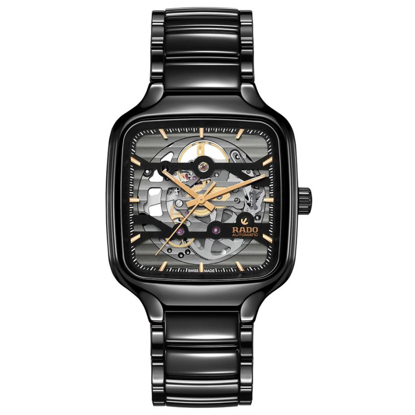Rado TRUE SQUARE AUTOMATIC SKELETON 01.808.6124.3.016 R27124162 Rado TRUE SQUARE AUTOMATIC SKELETON 01.808.6124.3.016 R27124162