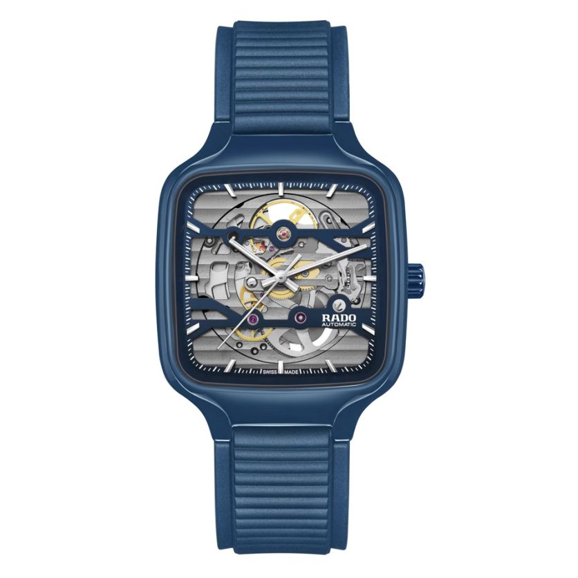 Rado True Square Automatic Skeleton 01.808.6178.3.120 R27178205 Rado True Square Automatic Skeleton 01.808.6178.3.120 R27178205