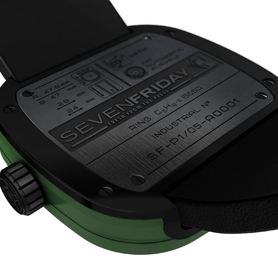 Б.У. Sevenfriday P1-05 Hulk Olive