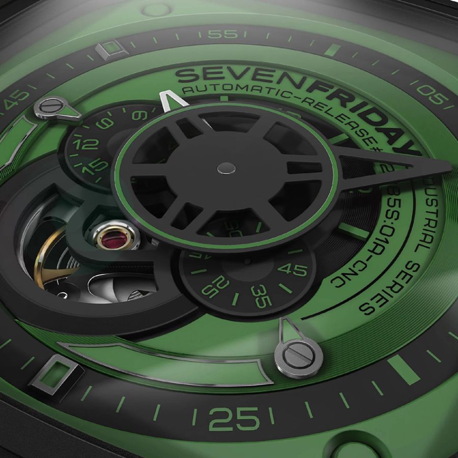Б.У. Sevenfriday P1-05 Hulk Olive