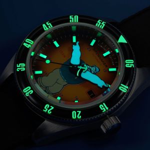Spinnaker Fleuss Automatic Popeye Bronemies Limited Edition SP-5161-01 Spinnaker Fleuss Automatic Popeye Bronemies Limited Edition SP-5161-01