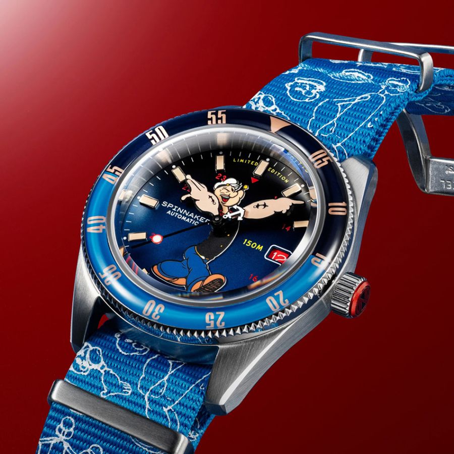 Spinnaker Fleuss Automatic Popeye Bronemies Limited Edition SP-5161-02