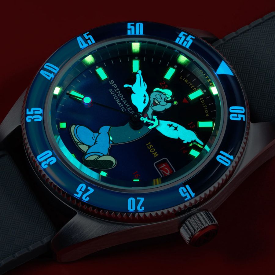 Spinnaker Fleuss Automatic Popeye Bronemies Limited Edition SP-5161-02