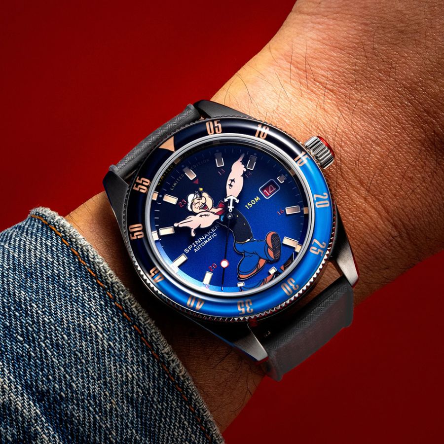 Spinnaker Fleuss Automatic Popeye Bronemies Limited Edition SP-5161-02