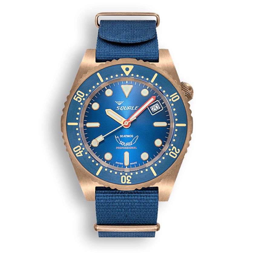 Squale 1521 Bronze 1521BRONBL.NB20 Squale 1521 Bronze 1521BRONBL.NB20