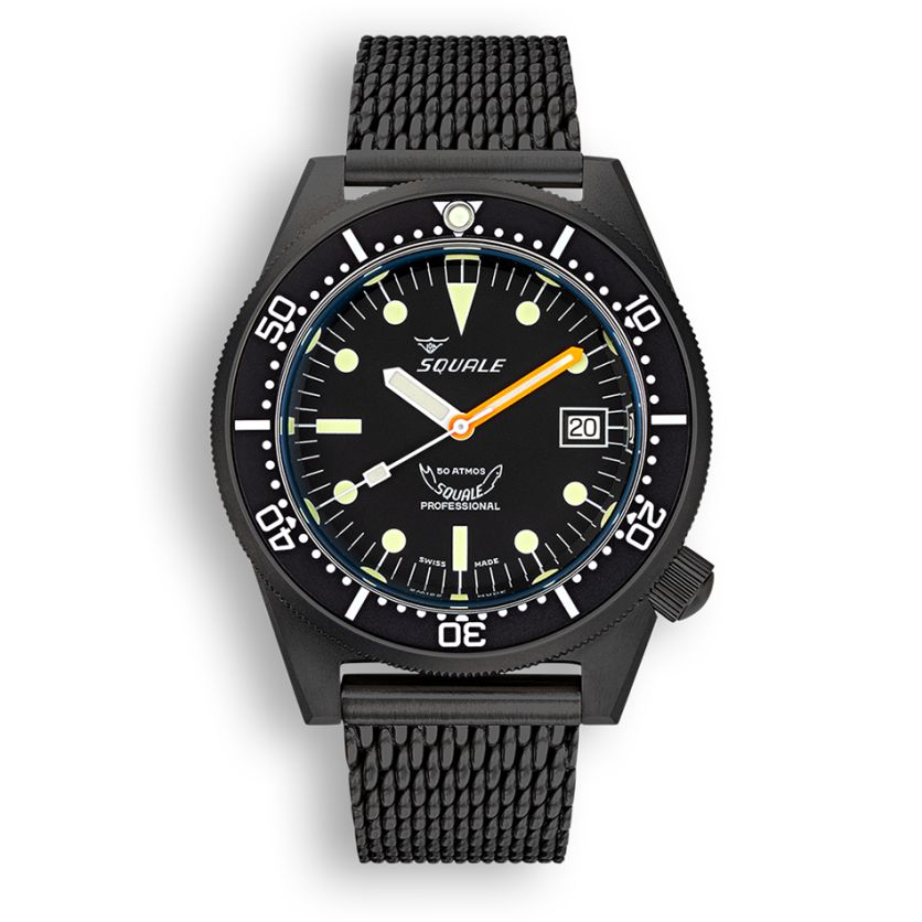 Squale 1521 Pvd Black Mesh 1521PVD.MEPVD20 Squale 1521 Pvd Black Mesh 1521PVD.MEPVD20