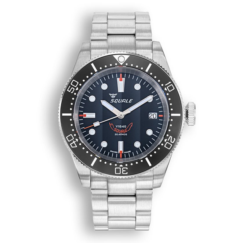 Squale 1545 Black Bracelet 1545BKBKC.AC Squale 1545 Black Bracelet 1545BKBKC.AC