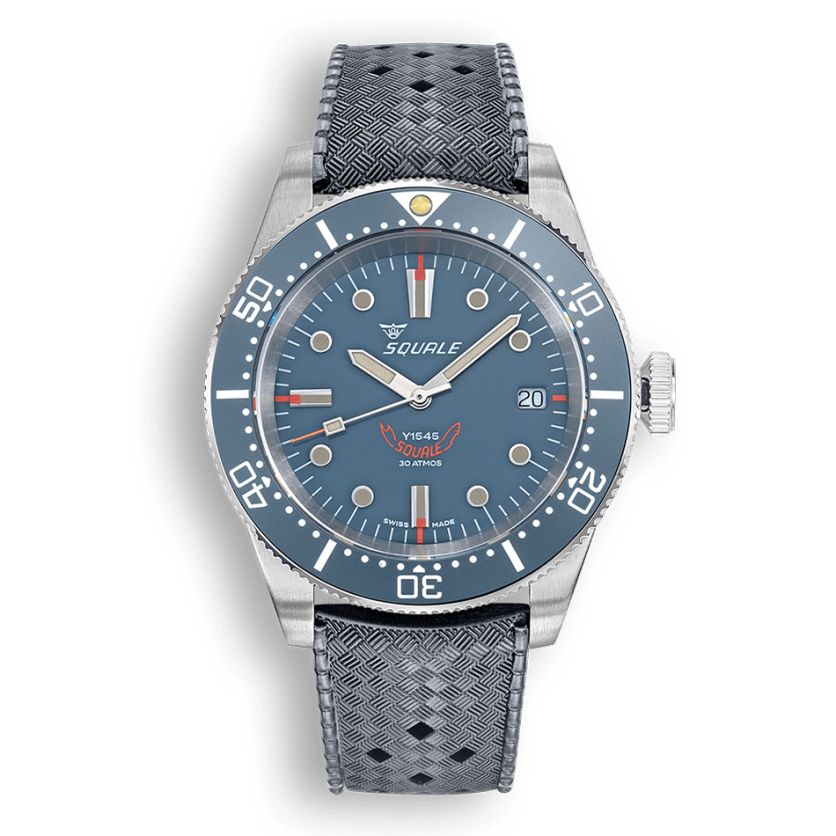 Squale 1545 Grey Rubber 1545GG.HTG Squale 1545 Grey Rubber 1545GG.HTG