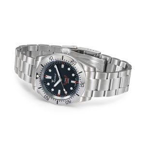 Squale 1545 Steel Black Bracelet 1545SSBK.AC Squale 1545 Steel Black Bracelet 1545SSBK.AC