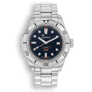 Squale 1545 Steel Black Bracelet 1545SSBK.AC Squale 1545 Steel Black Bracelet 1545SSBK.AC