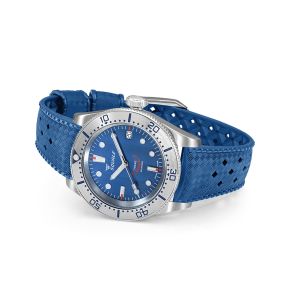 Squale 1545 Steel Blue Rubber 1545SSBLC.HTB Squale 1545 Steel Blue Rubber 1545SSBLC.HTB