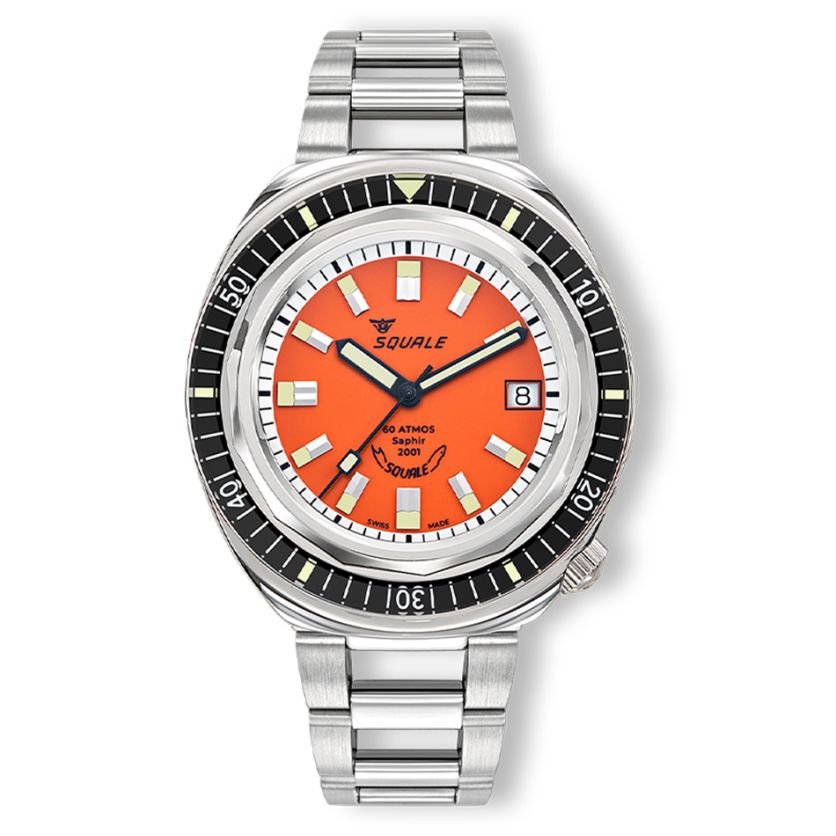 Squale 2001 Reverse Orange 2001BKOR.AC Squale 2001 Reverse Orange 2001BKOR.AC