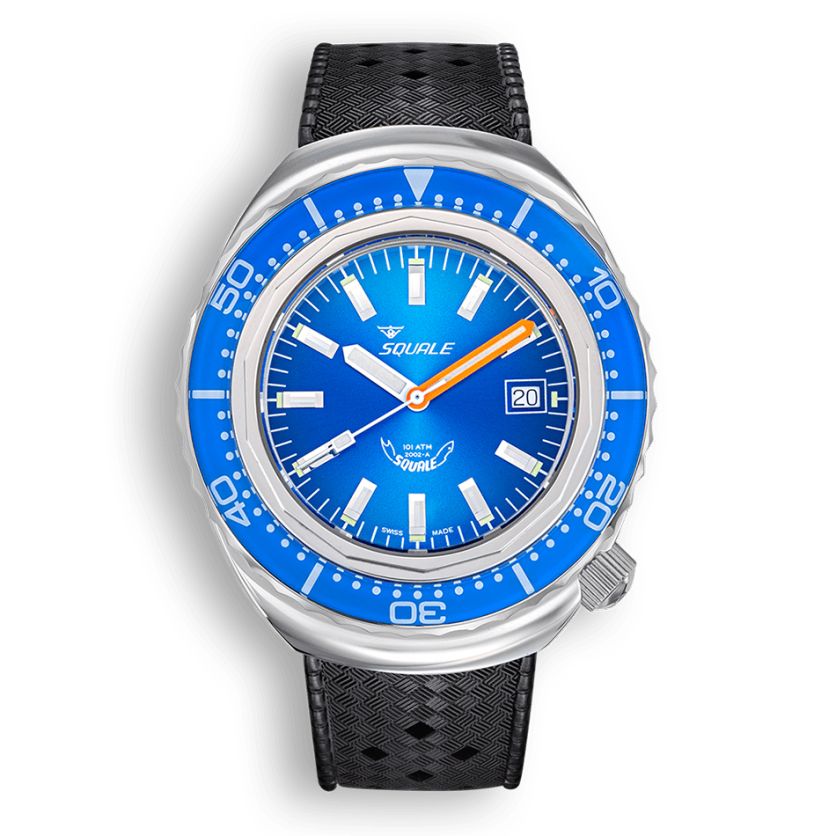 Squale 2002 Blue 2002.SS.BL.BL.HT Squale 2002 Blue 2002.SS.BL.BL.HT