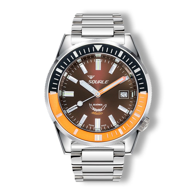Squale Matic Chocolate Bracelet MATICXSD.SQ22L Squale Matic Chocolate Bracelet MATICXSD.SQ22L