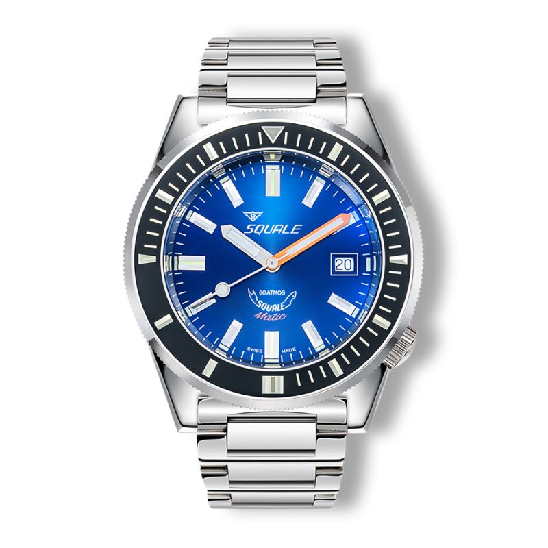 Squale Matic Dark Blue Bracelet MATICXSB.SQ22L