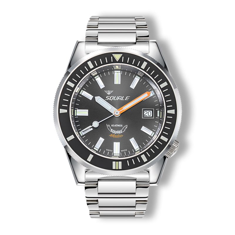 Squale Matic Gray Bracelet MATICXSA.SQ22L
