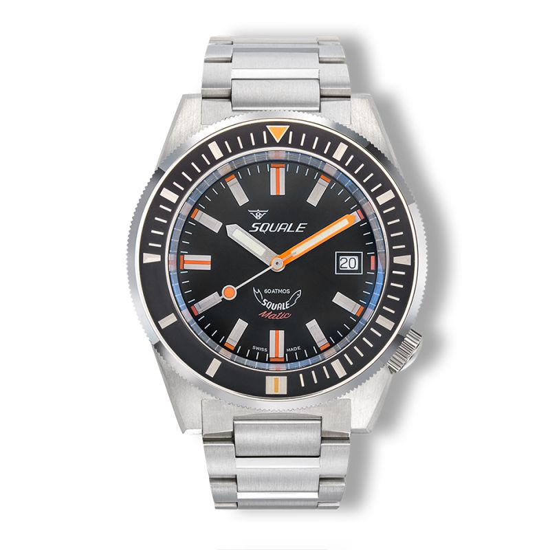 Squale Matic Satin Black Bracelet MATICXSG.SQ22B Squale Matic Satin Black Bracelet MATICXSG.SQ22B