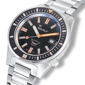 Squale Matic Satin Black Bracelet MATICXSG.SQ22B Squale Matic Satin Black Bracelet MATICXSG.SQ22B