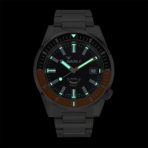 Squale Matic Satin Orange Bracelet MATICXSC.SQ22B Squale Matic Satin Orange Bracelet MATICXSC.SQ22B