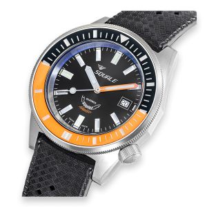 Squale Matic Satin Orange Rubber MATICXSC.HT Squale Matic Satin Orange Rubber MATICXSC.HT