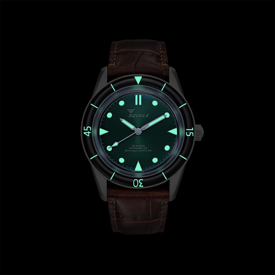 Squale Sub-39 Green COSC Certified SUB-39COMI