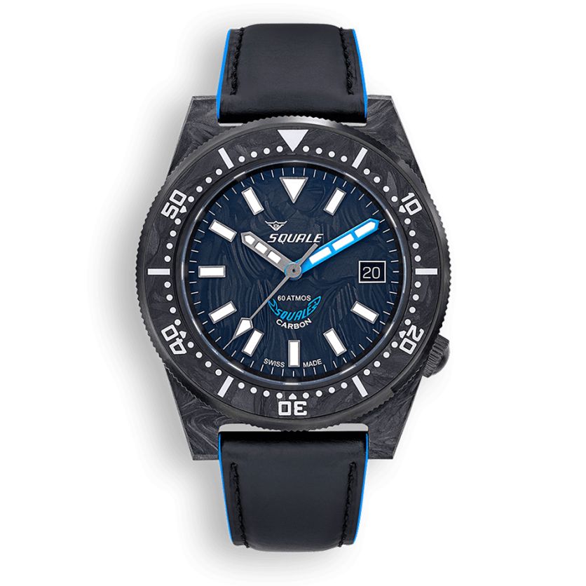 Squale T-183 Forged Carbon Blue T183AFCBL.RLBL Squale T-183 Forged Carbon Blue T183AFCBL.RLBL