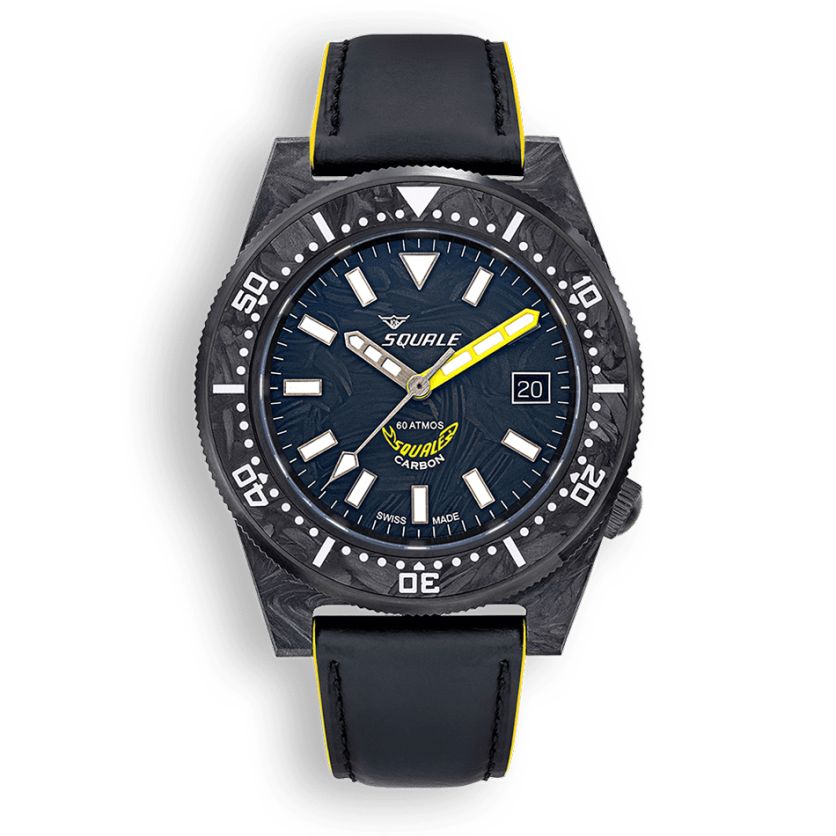 Squale T-183 Forged Carbon Yellow T183AFCY.RLY Squale T-183 Forged Carbon Yellow T183AFCY.RLY
