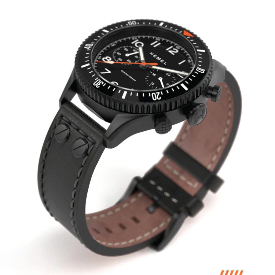 The Hemel HFT20 Night Ops VK64 configuration 60 Minute Bezel