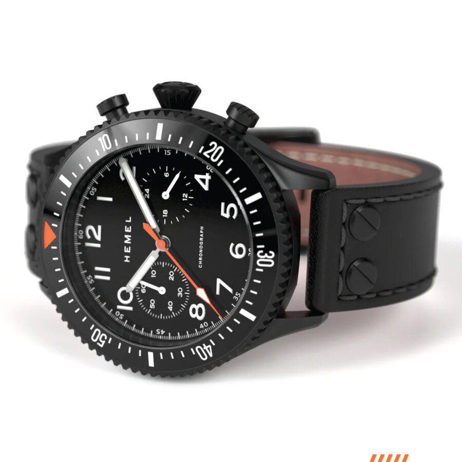The Hemel HFT20 Night Ops VK64 configuration 60 Minute Bezel