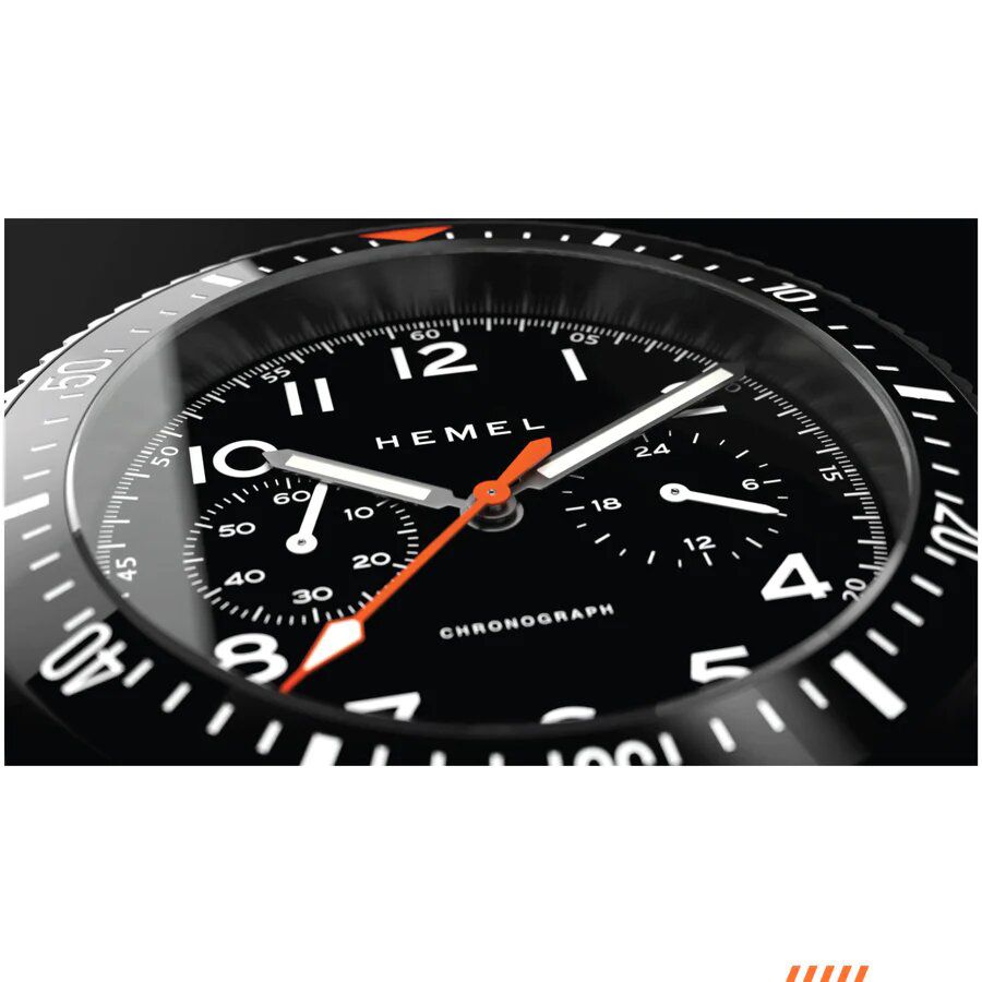 The Hemel HFT20 Night Ops VK64 configuration 60 Minute Bezel
