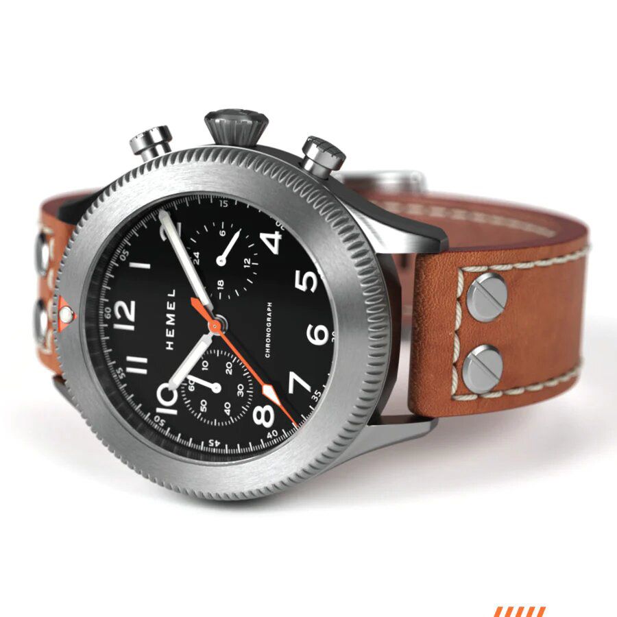 The Hemel HFT20 VK64 configuration Black Dial Standard