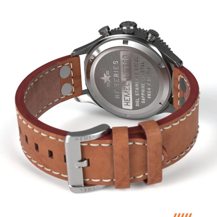 The Hemel HFT20 VK64 configuration Black Dial Standard