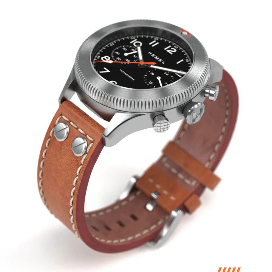 The Hemel HFT20 VK64 configuration Black Dial Standard