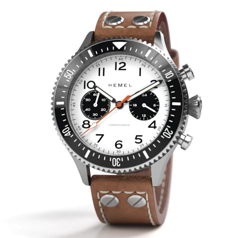 The Hemel HFT20 VK64 Configuration Full Lume Panda Dial HF28FL The Hemel HFT20 VK64 Configuration Full Lume Panda Dial HF28FL