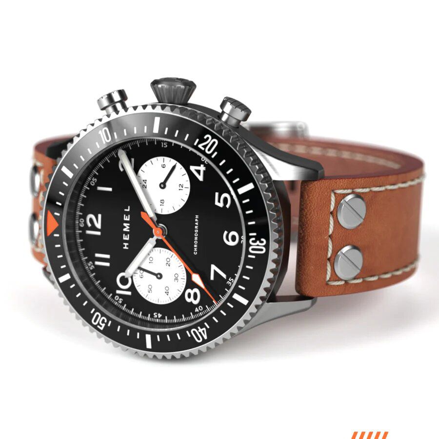 The Hemel HFT20 VK64 Configuration Reverse Panda 60 Minute Bezel