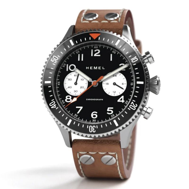 The Hemel HFT20 VK64 Configuration Reverse Panda 60 Minute Bezel The Hemel HFT20 VK64 Configuration Reverse Panda 60 Minute Bezel