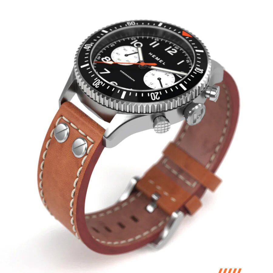 The Hemel HFT20 VK64 Configuration Reverse Panda 60 Minute Bezel