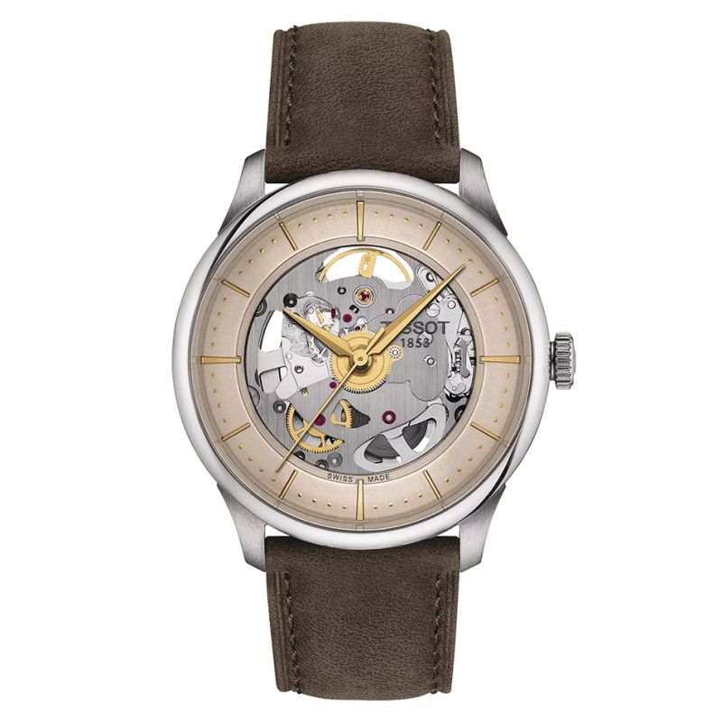 Tissot Chemin Des Tourelles Skeleton 39mm T139.836.16.261.00